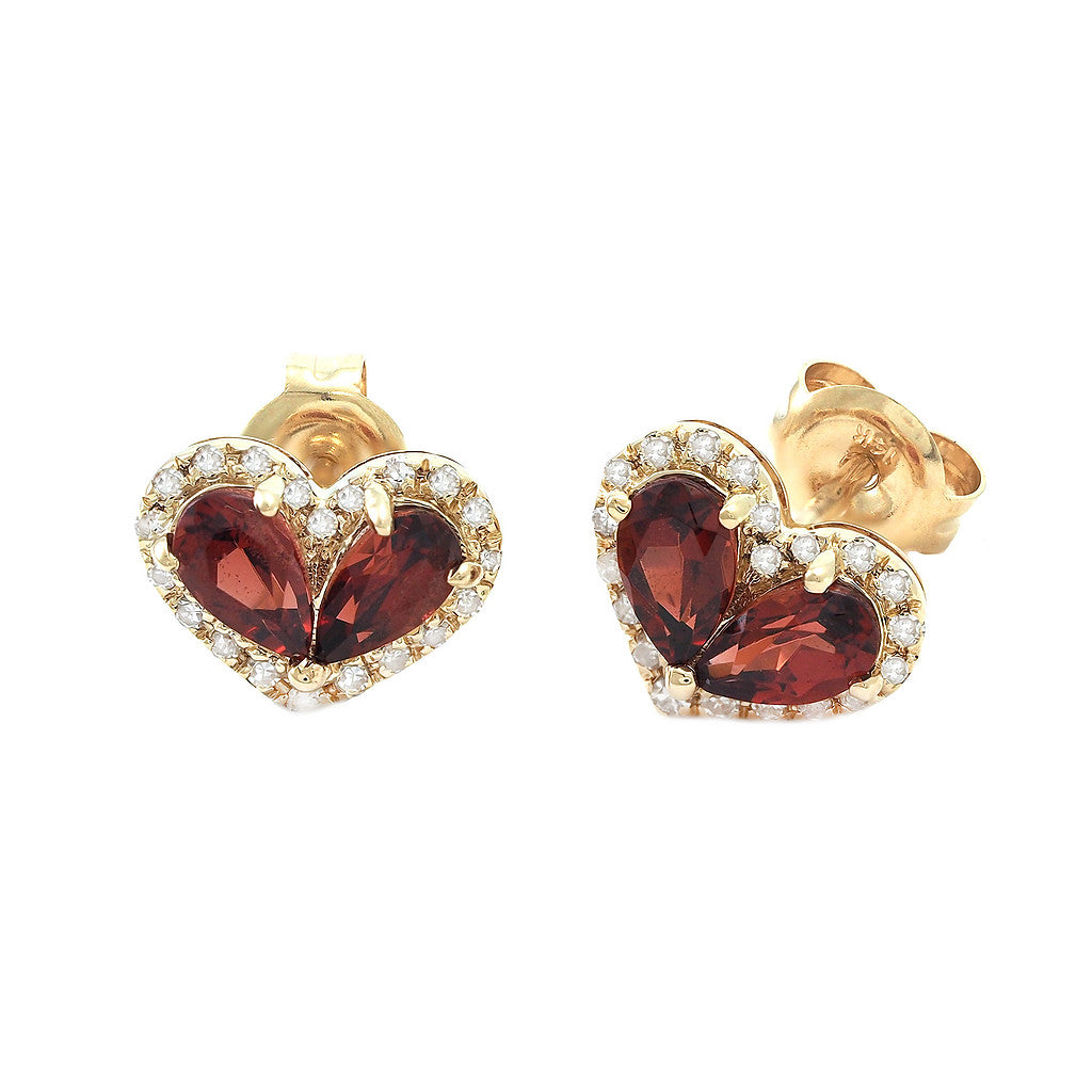 Lovey Gemstone Studs