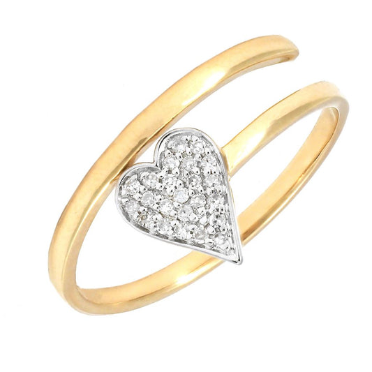 Twisted Love Diamond Ring