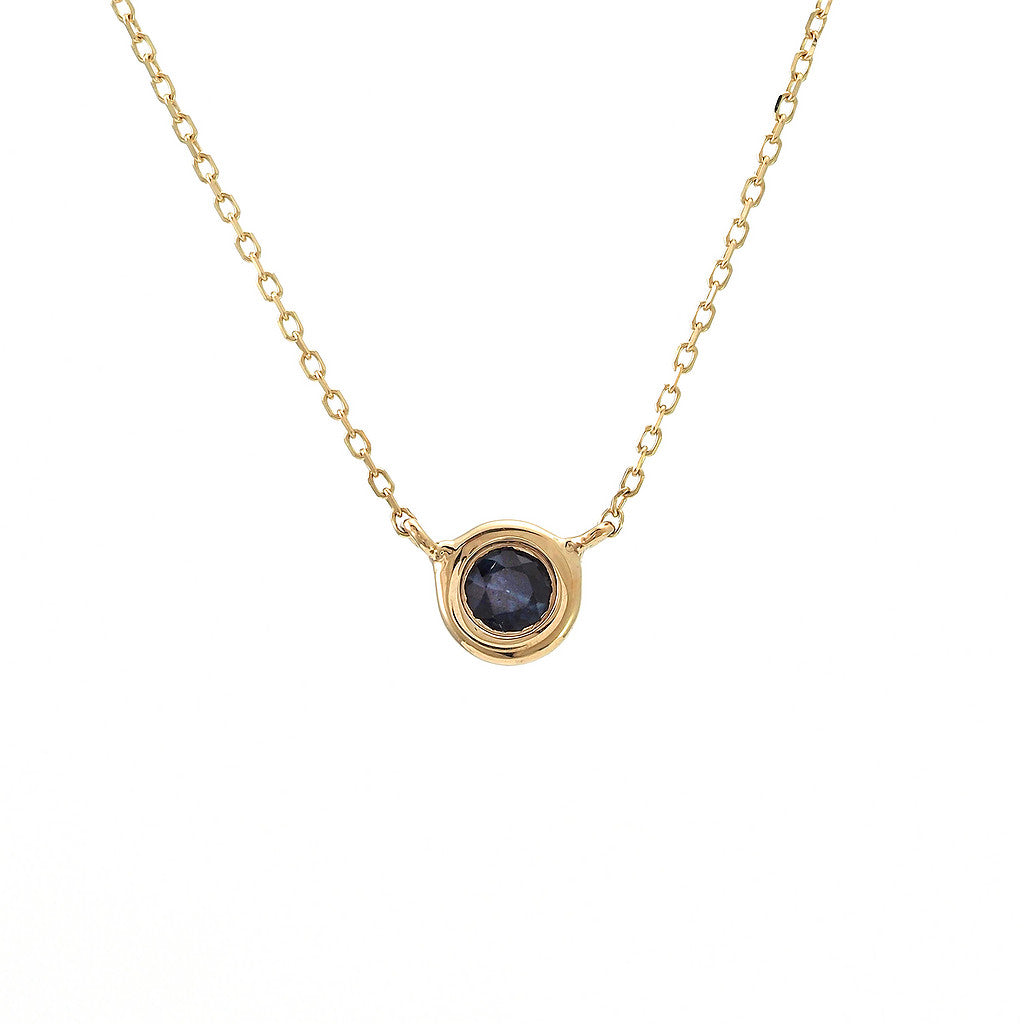 Dot Gemstone Necklace