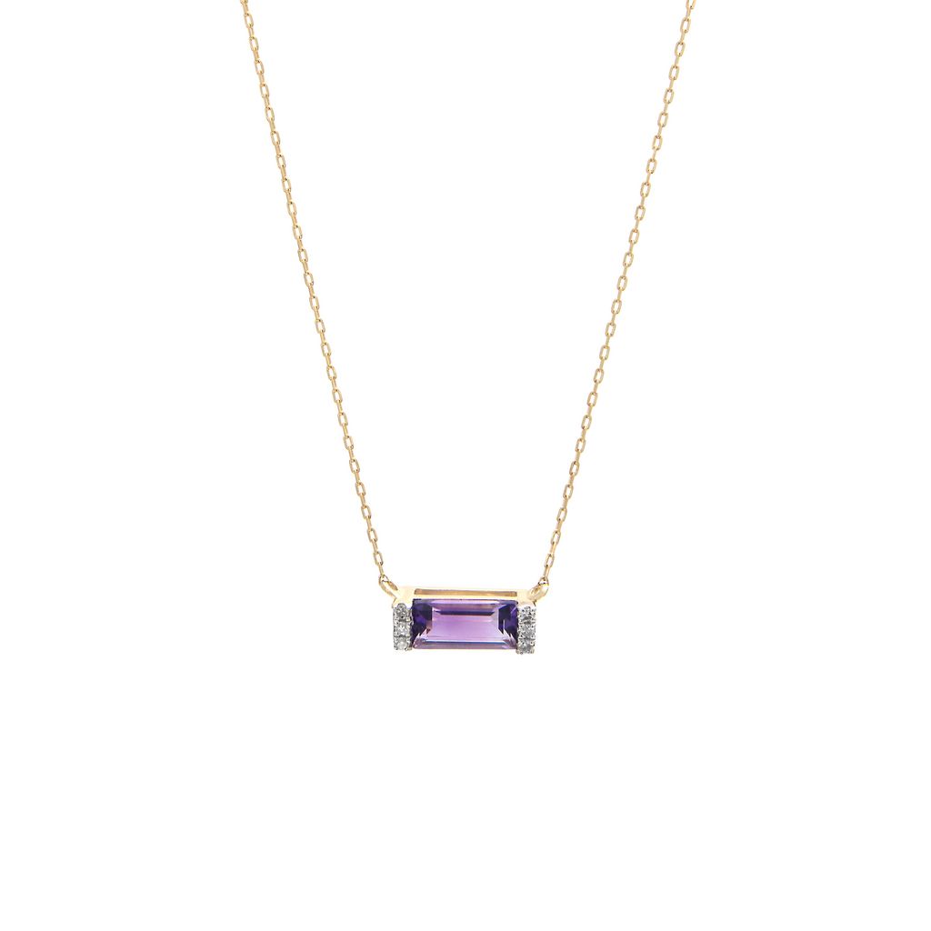 Lucky Gemstone and Diamond Necklace