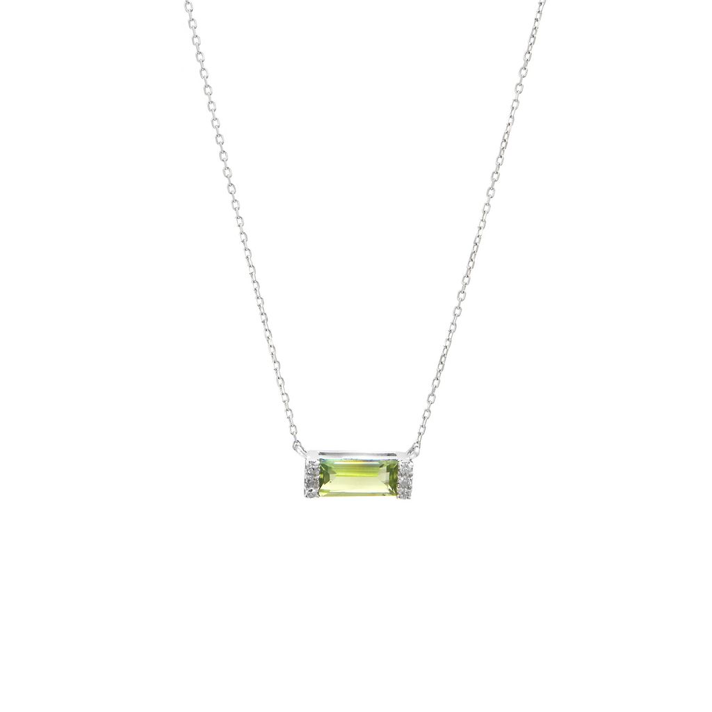 Lucky Gemstone and Diamond Necklace