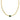 14K Gold Emerald Necklace