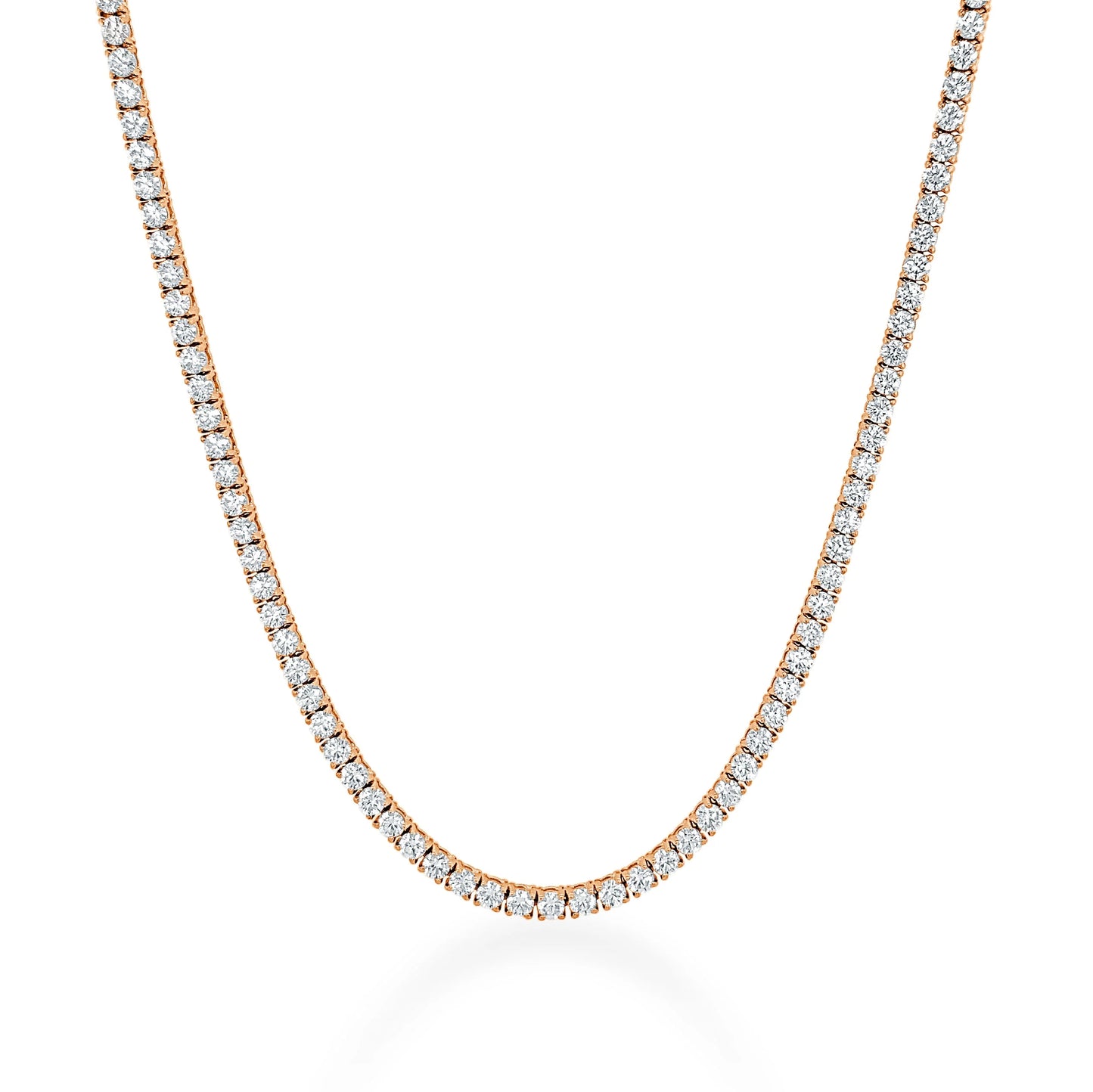 Classic Diamond Tennis Necklace