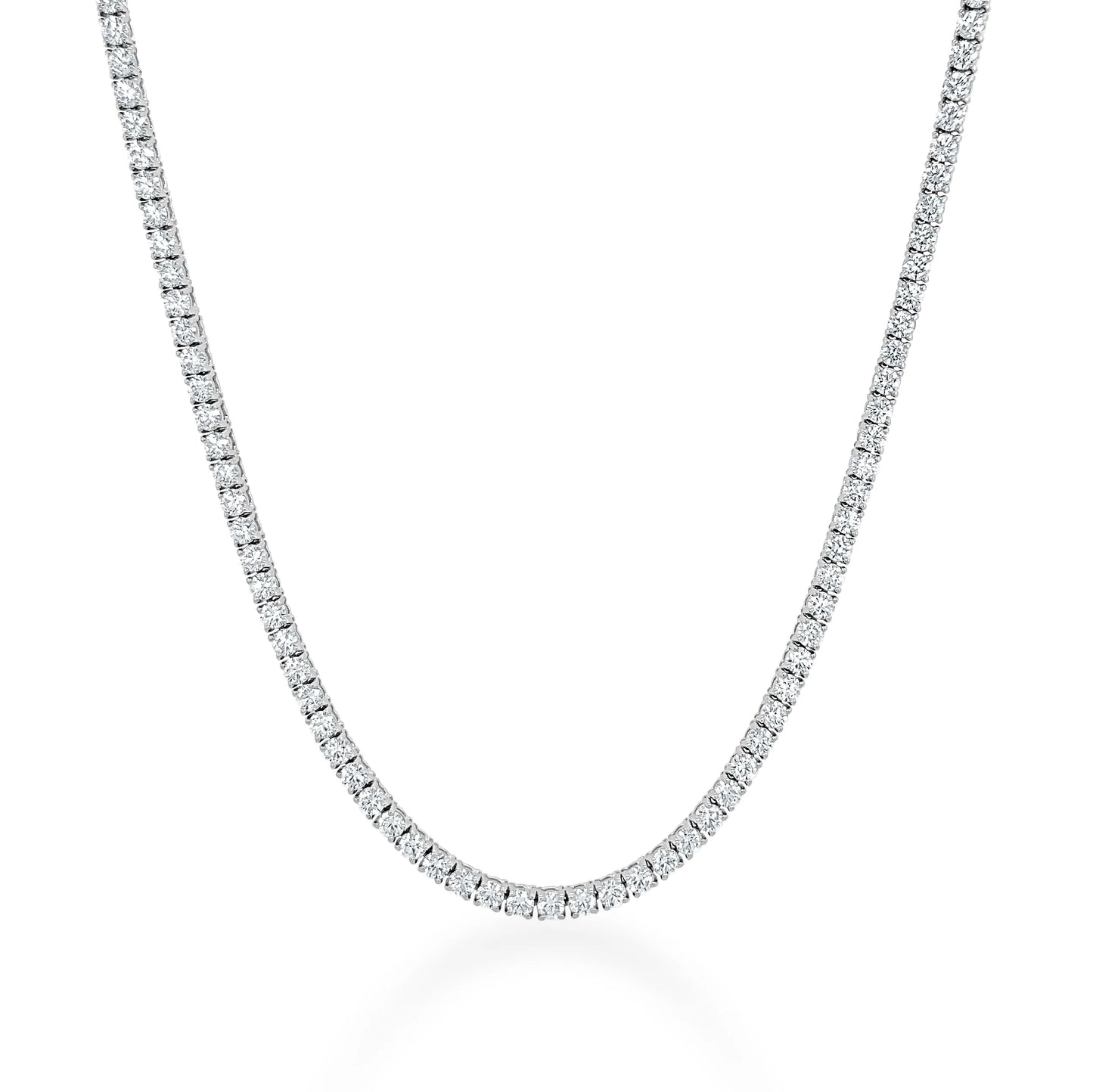 Classic Diamond Tennis Necklace