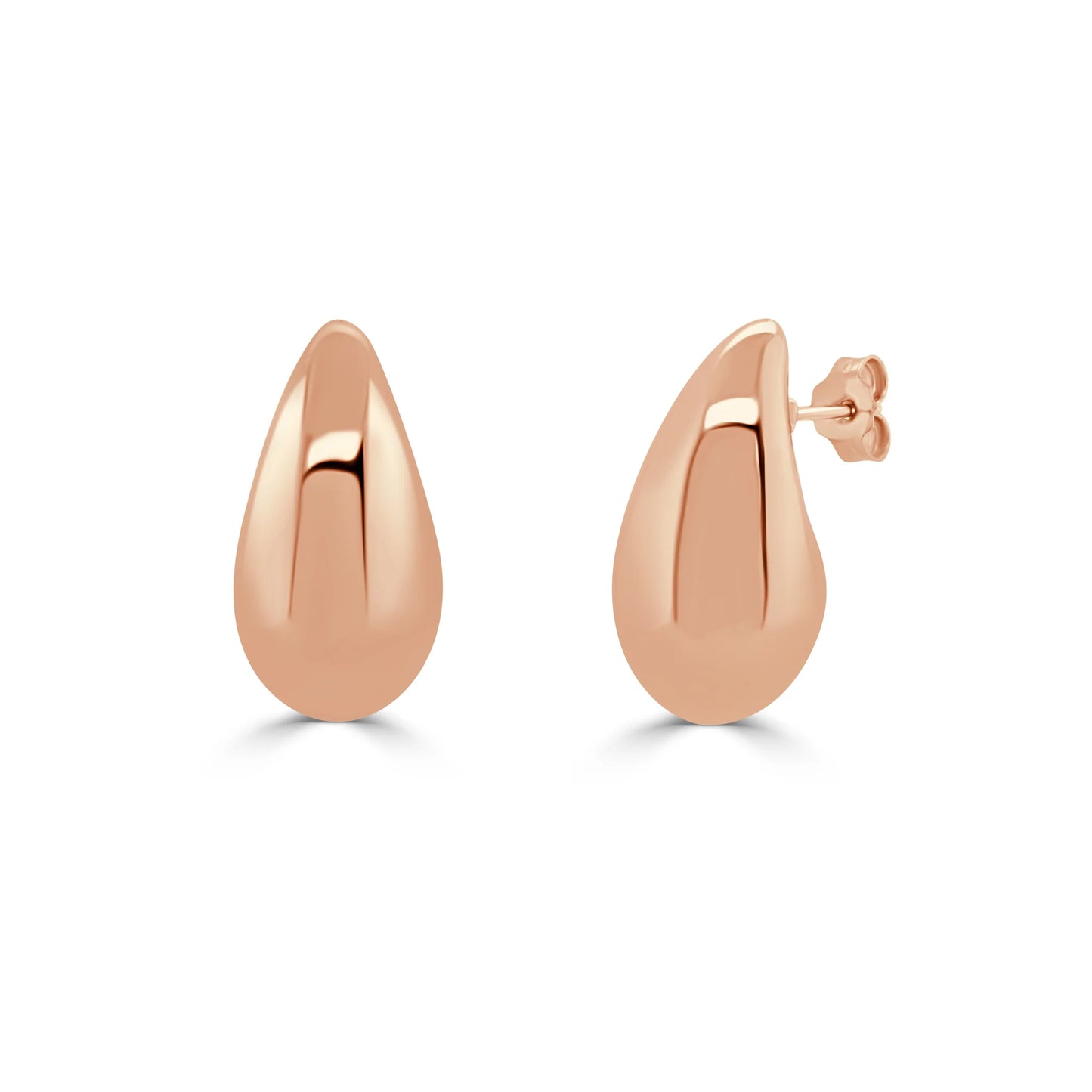 14K Gold Raindrop Earrings