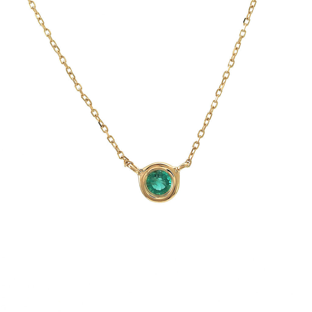 Dot Gemstone Necklace